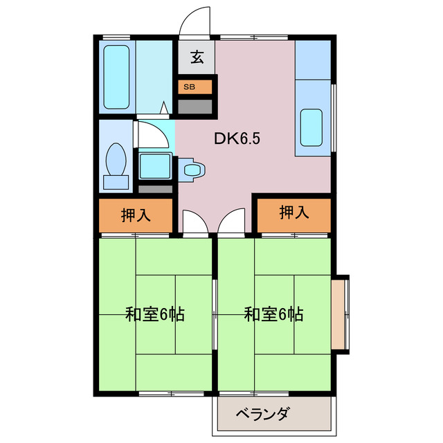 エポックエゲIの間取り