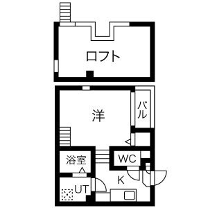 クローバーコート日比野の間取り