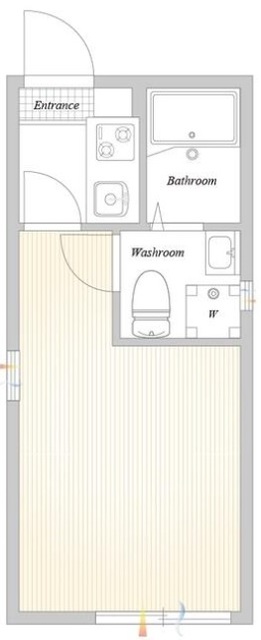 ラフィーネ江北の間取り