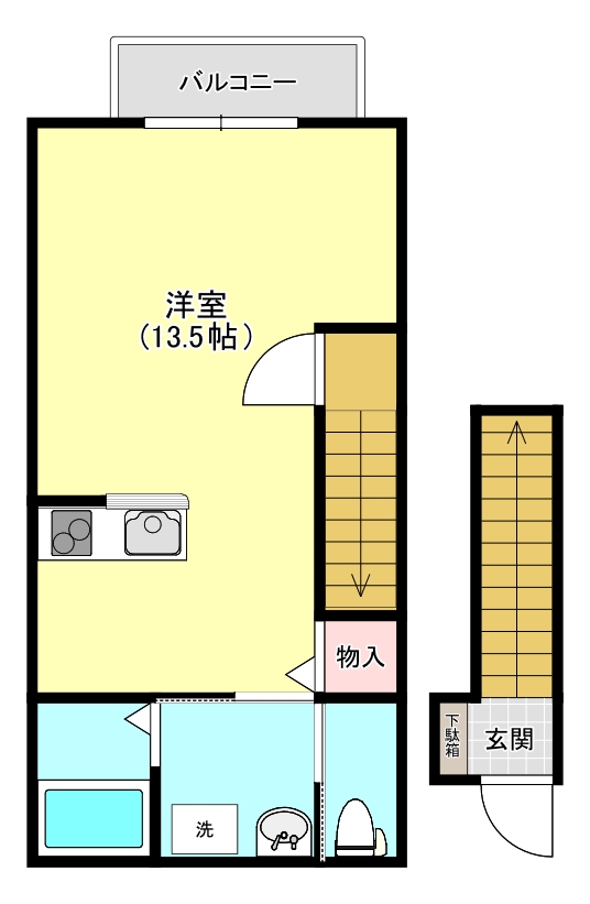 シンワパレスの間取り