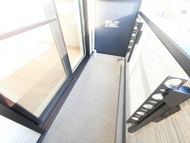 バルコニー　広々としたバルコニーです