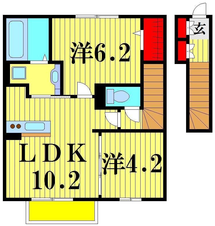 エスポワールIIの間取り