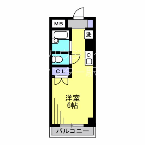 マンションモーリエの間取り