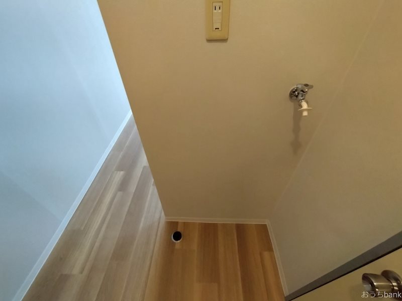 その他設備　洗濯機は室内に置けます。