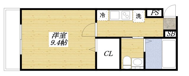 MQuarto拝島IIの間取り