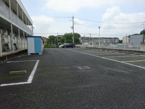 【アルバ南赤塚の駐車場】