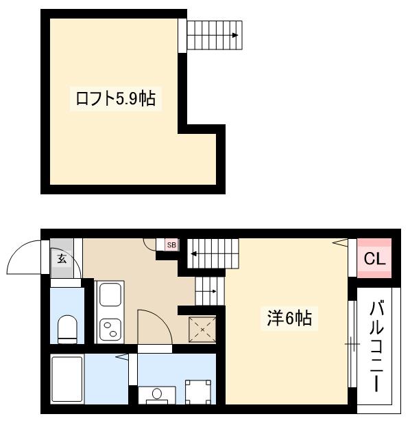 グリュックハイムの間取り