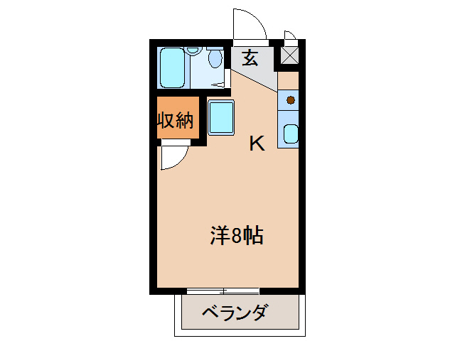 ダイヤモンドハウスの間取り