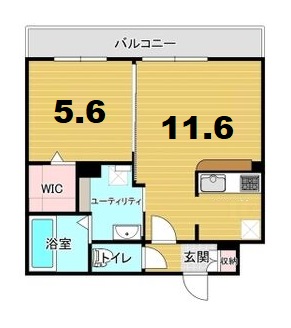 レジデンス北野ヒルズIIの間取り