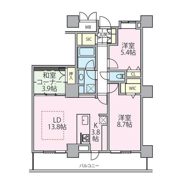 ロイヤルパークスタワー南千住の間取り