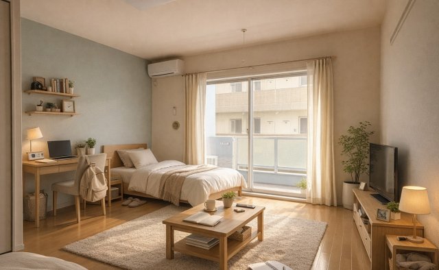 居室・リビング　※家具等はAIによるイメージです。