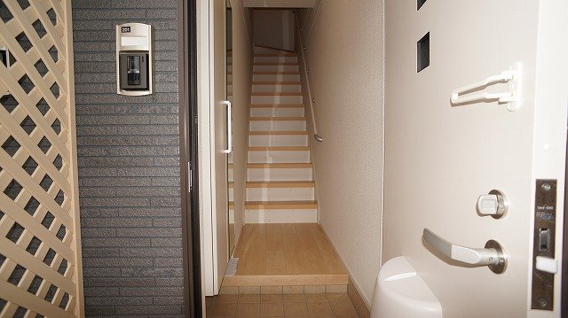 玄関　毎日通る玄関はこちらです