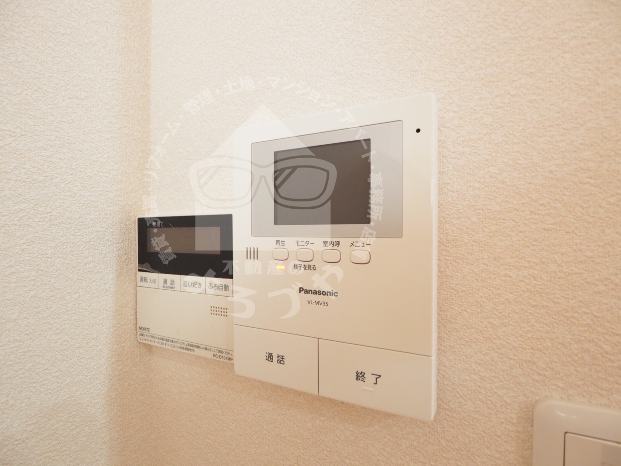 セキュリティ　顔の確認ができてから開錠できる安心のモニターフォンです