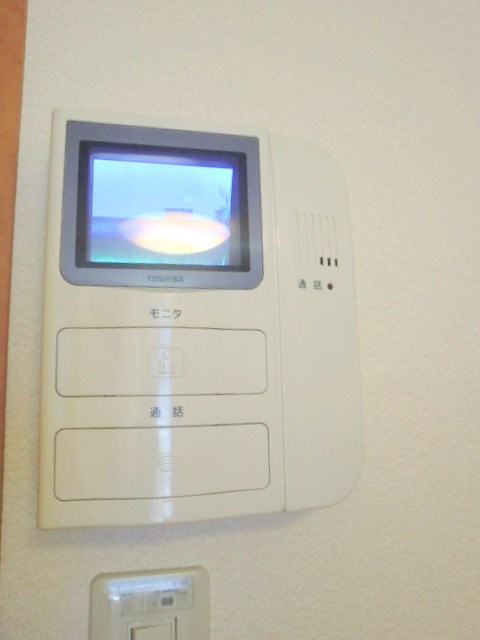 セキュリティ　モニター付きインターホン