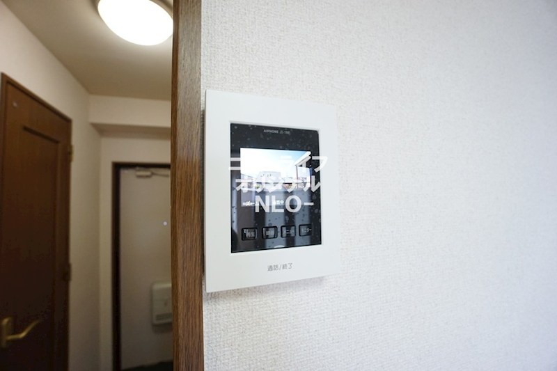 セキュリティ　インターホン付きなので来訪者を確認できます☆