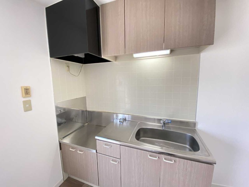 キッチン　ガスコンロ設置可！