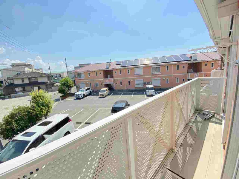 バルコニー　日当たり良好！