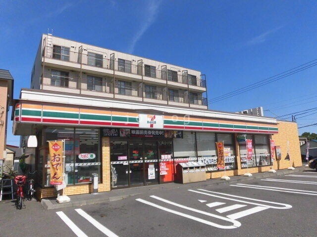 コンビニ　セブンイレブン千歳朝日町店（コンビニ）まで80m