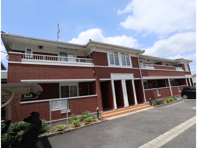 建物外観　♪かわいい外観も素敵☆対面キッチン♪追い焚き浴室乾燥設備充実