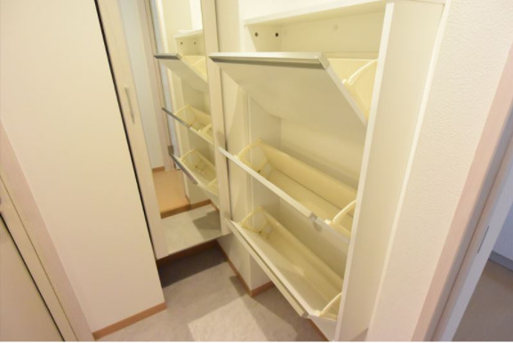 収納　大きなものも収納できそうです