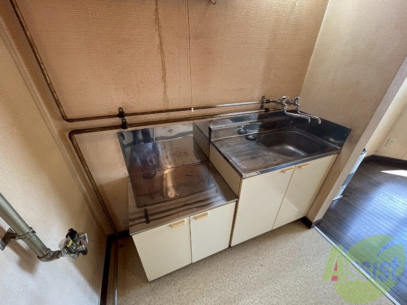 キッチン　キッチンはスペースも広々していて使いやすそうですよ！