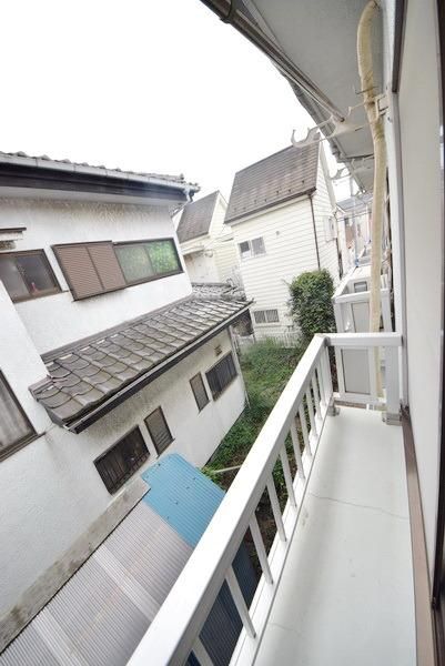 バルコニー　洗濯物干せます♪