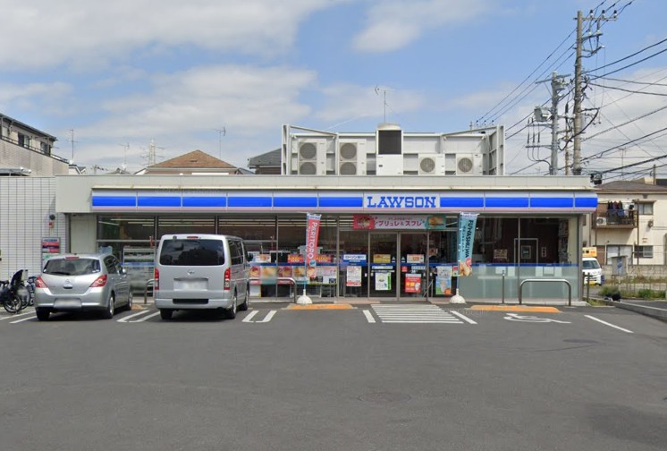 コンビニ　ローソン 市川新田三丁目南店（コンビニ）まで491m