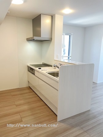 キッチン　IHクッキングヒーター付システムキッチン