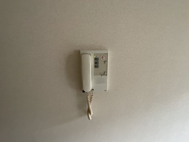 セキュリティ　インターホンです