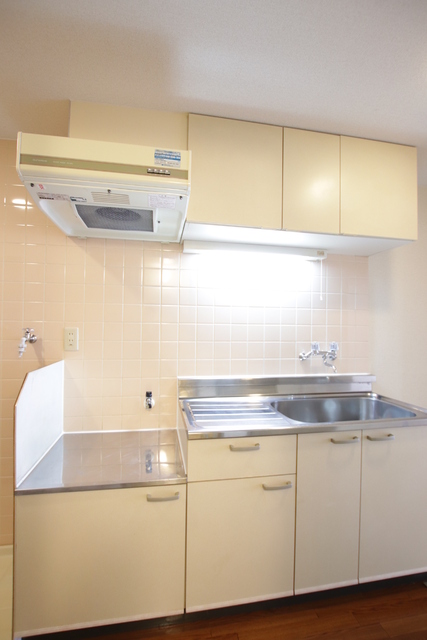 キッチン　調理スペースのあるキッチン