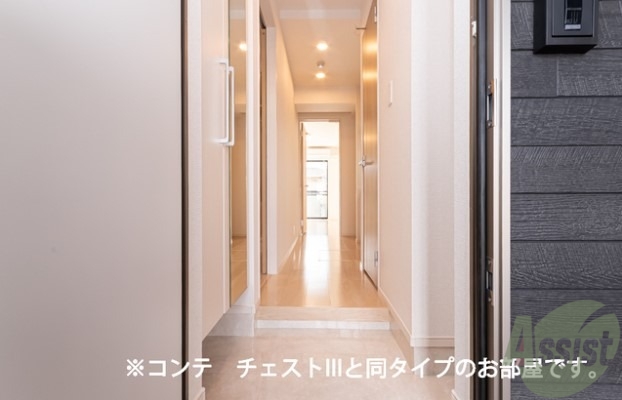 玄関　写真はイメージ、完成予想図です