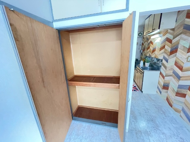 収納　収納の棚があります。