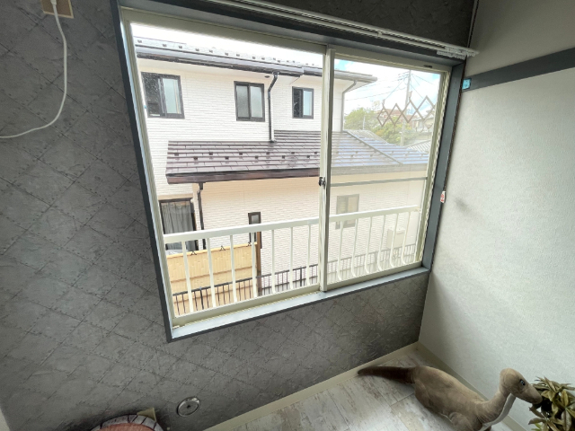 眺望　西向きです。