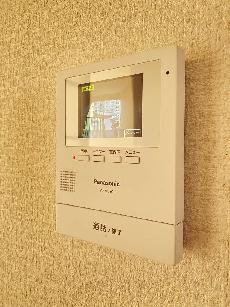 セキュリティ　モニタ付きドアホン