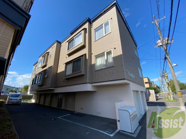 建物外観　札幌市東区北２７条東「グラウディ・レビジョン２」