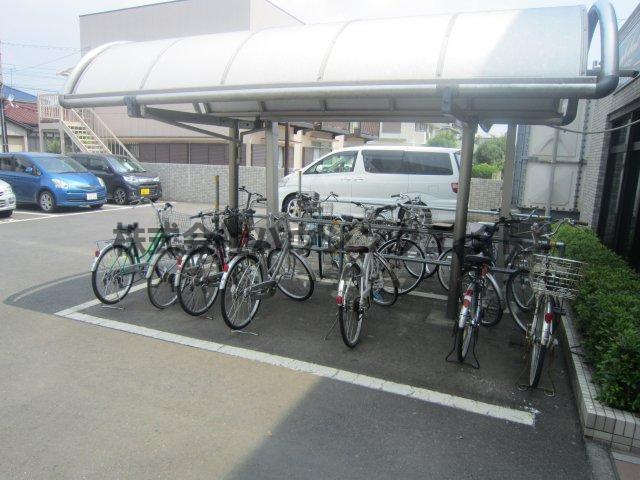 その他共有部分　駐輪場の写真です。