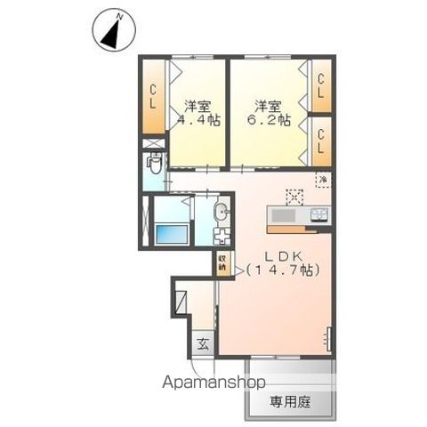 アルページュの間取り写真
