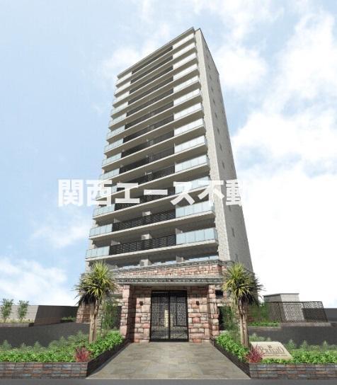 建物外観　外観パース