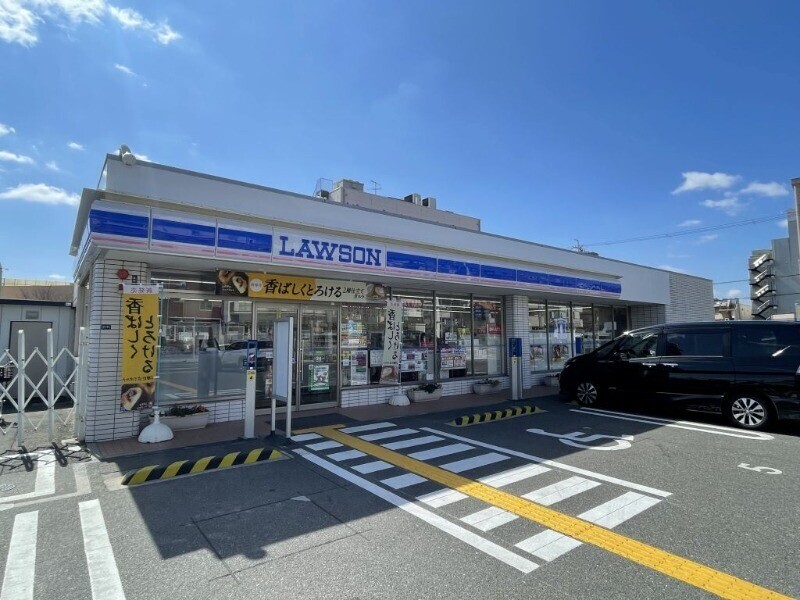 コンビニ　ローソン箕面稲店（コンビニ）まで56m