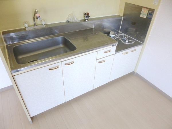 キッチン　ガスコンロ設置可能です！