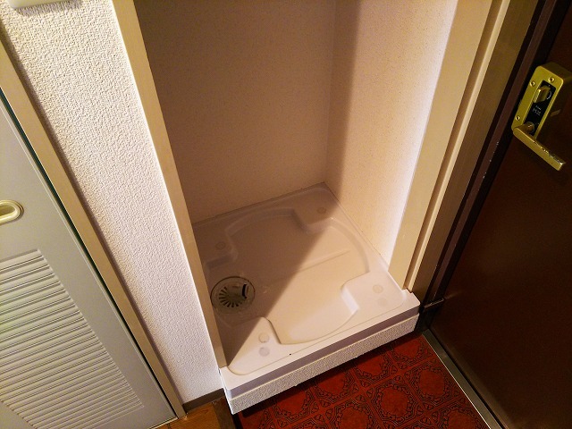 その他設備　室内に洗濯機が置けるのは嬉しいですね