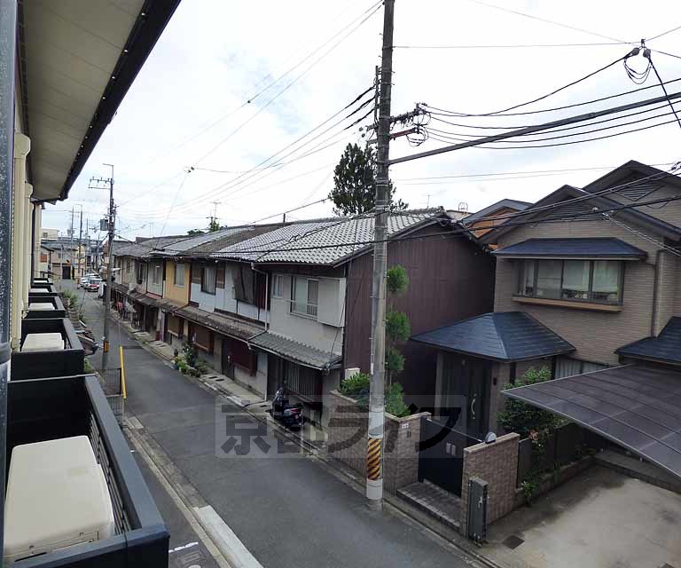 バルコニー　閑静な住宅街です