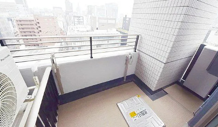 バルコニー　※別部屋の参考写真です。