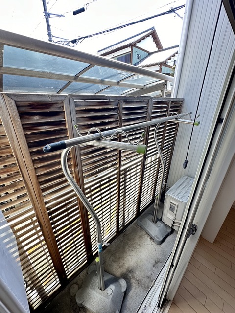 バルコニー　別部屋参考写真です