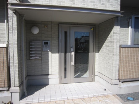 エントランス　毎日通るエントランスはこのようになっています