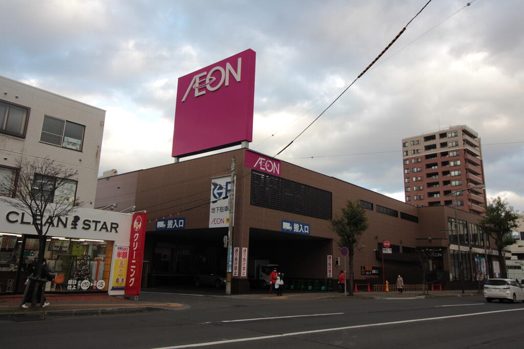 スーパー　イオン南平岸店（スーパー）まで256m