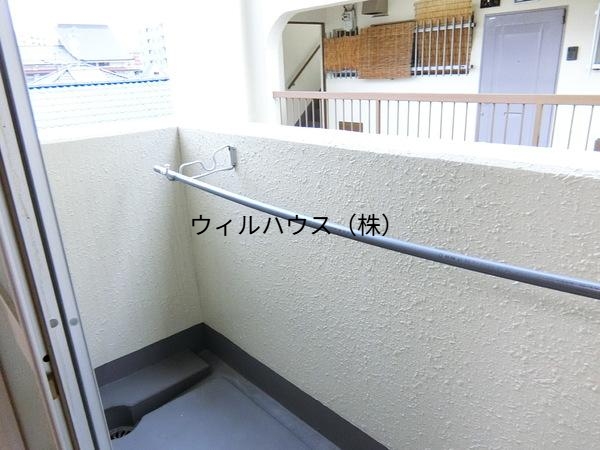 バルコニー　広々ベランダ！