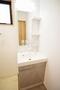 洗面設備　洗面所も収納豊富！