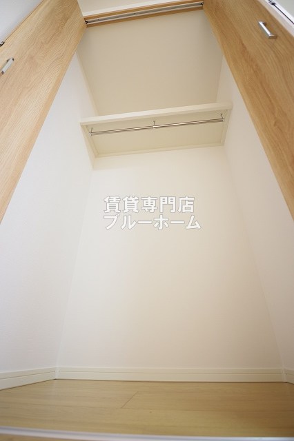 収納　大容量のウォークインクローゼット！