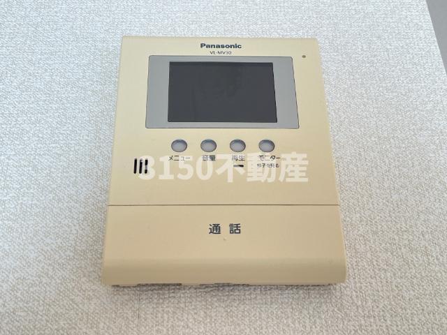 セキュリティ　カメラ付インターホン